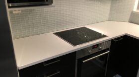 Crystal Absolute White kvartssten